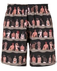 Amir Slama - Graphic-Print Shorts - Lyst