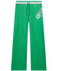 Juicy Couture - X Roxy Logo-Print Track Pants - Lyst