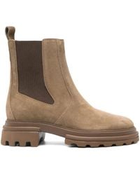 Hogan - Chelsea-Boots mit dicker Sohle - Lyst