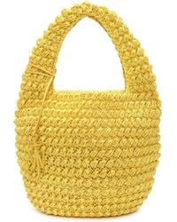 JW Anderson - Large Popcorn Crochet-Knit Tote Bag - Lyst
