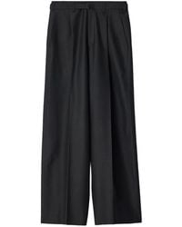 Lemaire - Wide Pleated Pants - Lyst