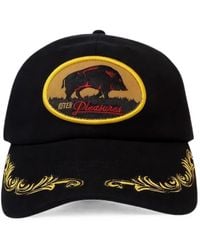 Pleasures - X Luter Embroidered Logo-Patch Cap - Lyst