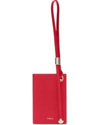 Furla - Laura Leather Strap Cardholder - Lyst