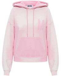 Moschino - Sudadera Con Motivo Tie-Dye - Lyst