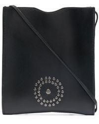 10 Corso Como - Logo-studded Leather Shoulder Bag - Lyst