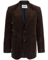 Tonywack - Single-Breasted Long-Sleeve Blazer - Lyst