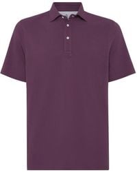 Brunello Cucinelli - Klassisches Poloshirt - Lyst