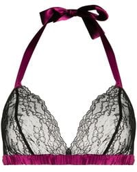 Gilda & Pearl - Ella Silk Bra - Lyst