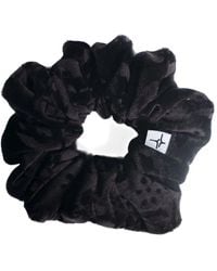 SPARK LE MONDE - Velvet Spotted Scrunchie - Lyst