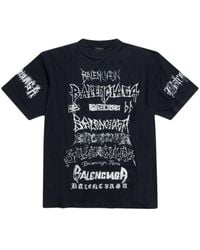 Balenciaga - T-shirt Heavy Metal en coton - Lyst