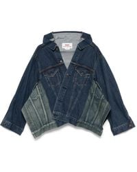 Junya Watanabe - X Levi's パネル デニムジャケット - Lyst