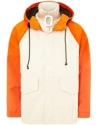 JW Anderson - Chaqueta con capucha y dos tonos - Lyst