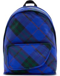 Burberry - Shield Vintage Check-print Backpack - Lyst
