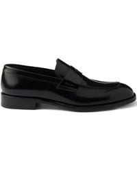 Prada - Leather Penny Loafers - Lyst