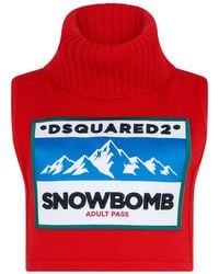 DSquared² - Pullover Mit Patch-Detail - Lyst