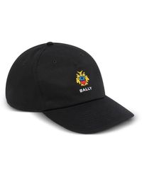 Bally - Cotton Baseball Cap - Lyst