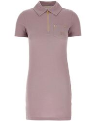 Palm Angels - Pique Polo Dress - Lyst