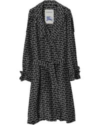 Burberry - Silk Trench Coat - Lyst