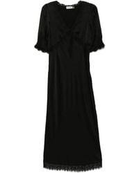 RIXO London - Annina Midi Dress - Lyst