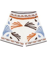 Herno - Short À Taille Élastiquée - Lyst