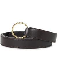 TAIGA TAKAHASHI - Ceinture Infinite Circle En Cuir - Lyst
