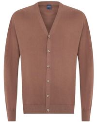 Fedeli - V-Neck Cardigan - Lyst