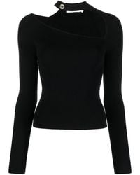 Jonathan Simkhai - Cut-out Detail Knitted Top - Lyst
