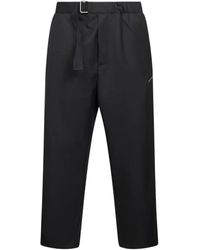 Oamc Peacemaker - Belt-Fastening Trousers - Lyst