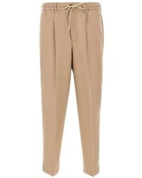 PT Torino - Elasticated Drawstring Trousers - Lyst