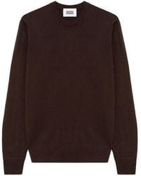 Alpha Studio - Crew-Neck Wool Sweater - Lyst