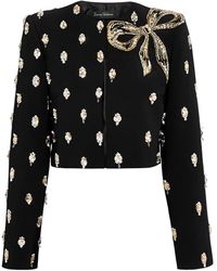 Jenny Packham - Leotine Jacke Mit Perlen - Lyst