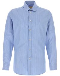 Valentino Garavani - Striped Button-down Shirt - Lyst