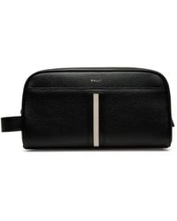 Bally - Logo-Print Leather Wallet - Lyst