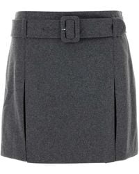 A.P.C. - Cecile Pleated Skirt - Lyst