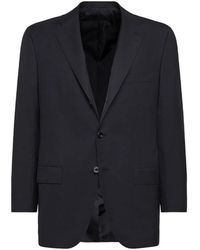Kiton - Blazer Diamond Con Botones - Lyst