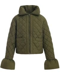 Essentiel Antwerp - Zip-Up Quilted Jacket - Lyst