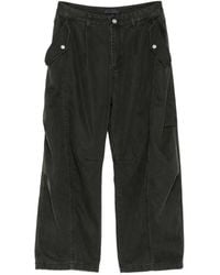 Juun.J - Logo-Patch Jeans - Lyst