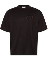 Calvin Klein - Logo-Embroidered T-Shirt - Lyst