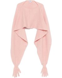 Moschino - Alpaca Wool Glove-Detail Jacket - Lyst