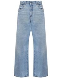 GIUSEPPE DI MORABITO - Crystal-Appliqué Jeans - Lyst
