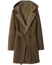Burberry - Manteau À Capuche - Lyst