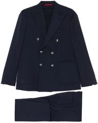 VELA SHOP - Double-Breasted Peaked-Lapel Suit - Lyst