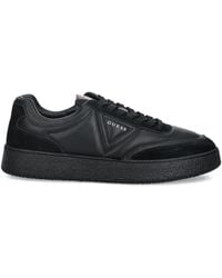 Guess - Wimoh Panelled Lace-Up Sneakers - Lyst