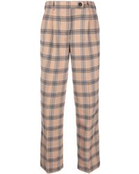 Zimmermann - Luminosity Checked Tailored Trousers - Lyst