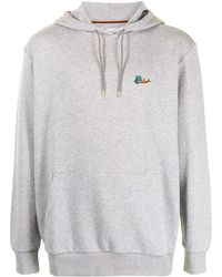 Paul Smith - Abstract-print Cotton-blend Hoodie - Lyst