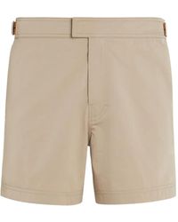 ZEGNA - 232 Road Brand Mark Swim Shorts - Lyst