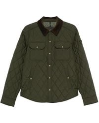 Polo Ralph Lauren - Quilted Corduroy-Collar Shirt Jacket - Lyst