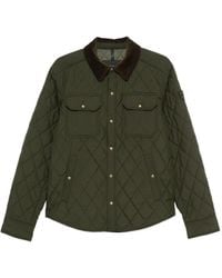 Polo Ralph Lauren - Gesteppte Hemdjacke mit Cordkragen - Lyst