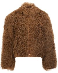 TAKAHIROMIYASHITA TheSoloist. - Furry Bomber Jacket - Lyst
