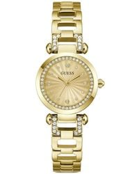 Guess - Ginger Crystal-Embellished 30Mm Watch - Lyst
